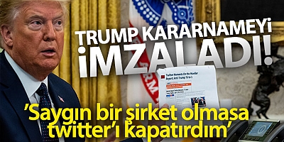 Trump, sosyal medya kararnamesini imzaladı