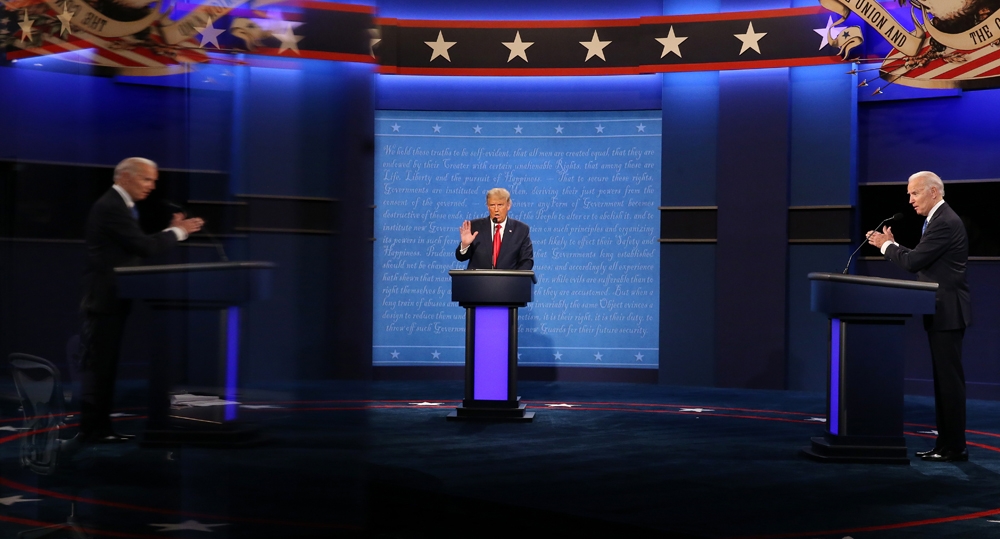Trump ve Biden düellosu gerçekleşti