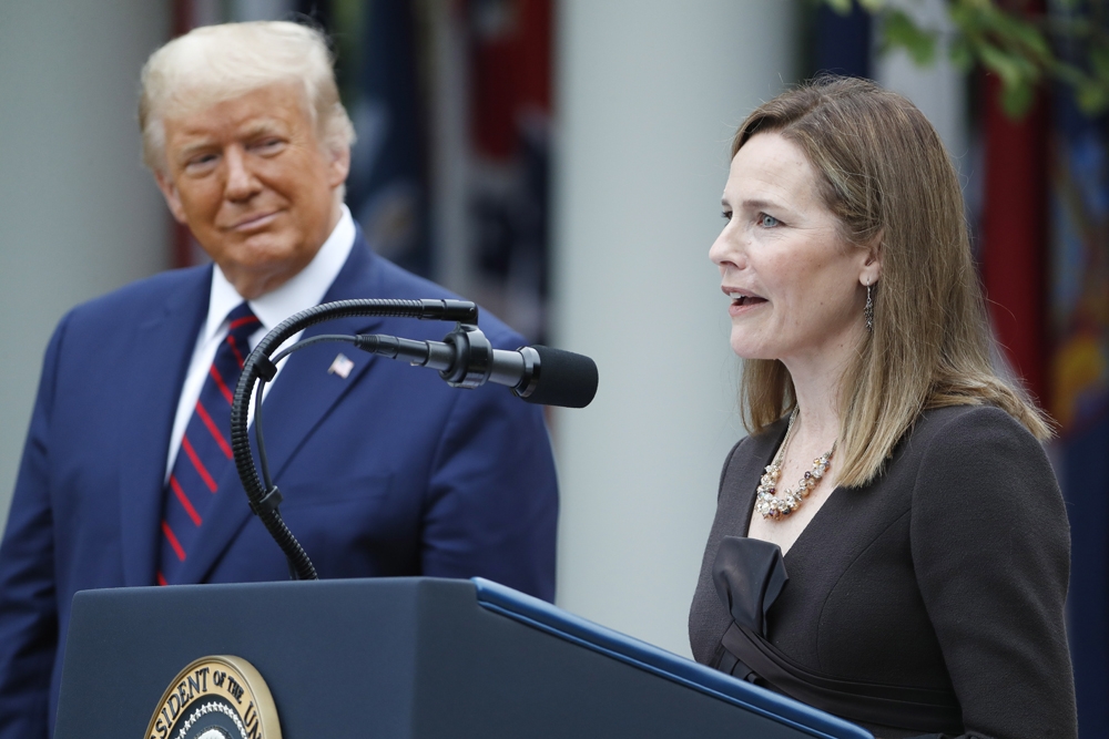 Trump, Yüksek Mahkeme yargıcı adaylığına Amy Coney Barrett’i gösterdi