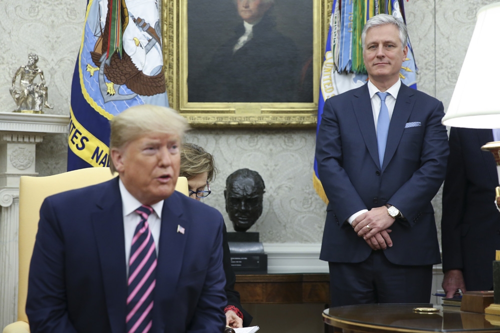 Trump’ın Ulusal Güvenlik Danışmanı O’Brien, koronaya yakalandı