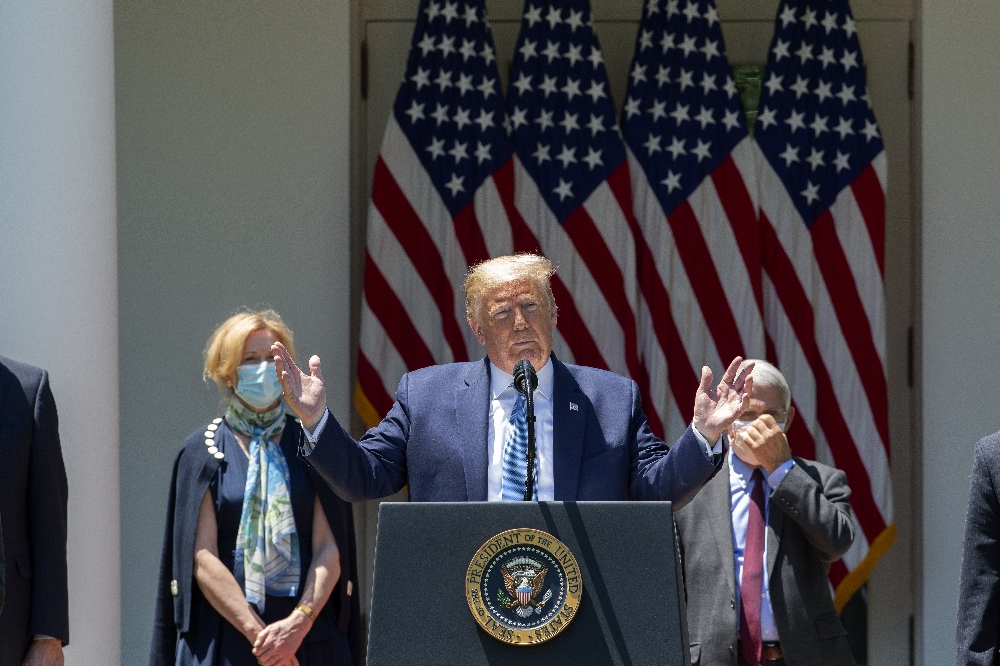 Trump’tan korona aşısı çalışmalarıyla ilgili açıklama