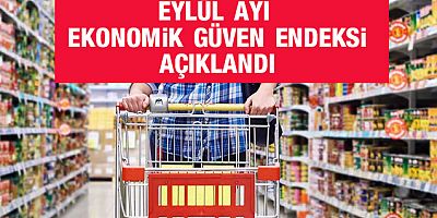 TÜİK paylaştı: Ekonomiye güven eylülde arttı