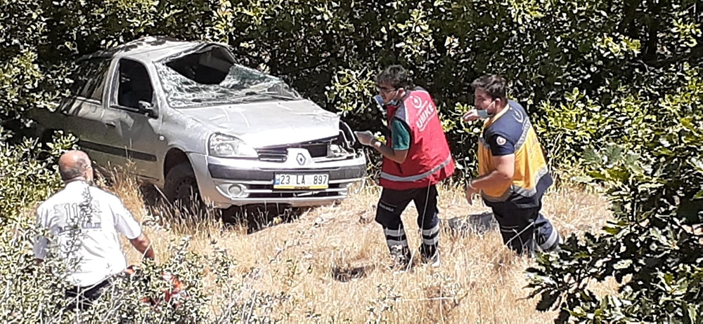 Tunceli’de otomobil uçuruma yuvarlandı: 1 ölü, 1 yaralı