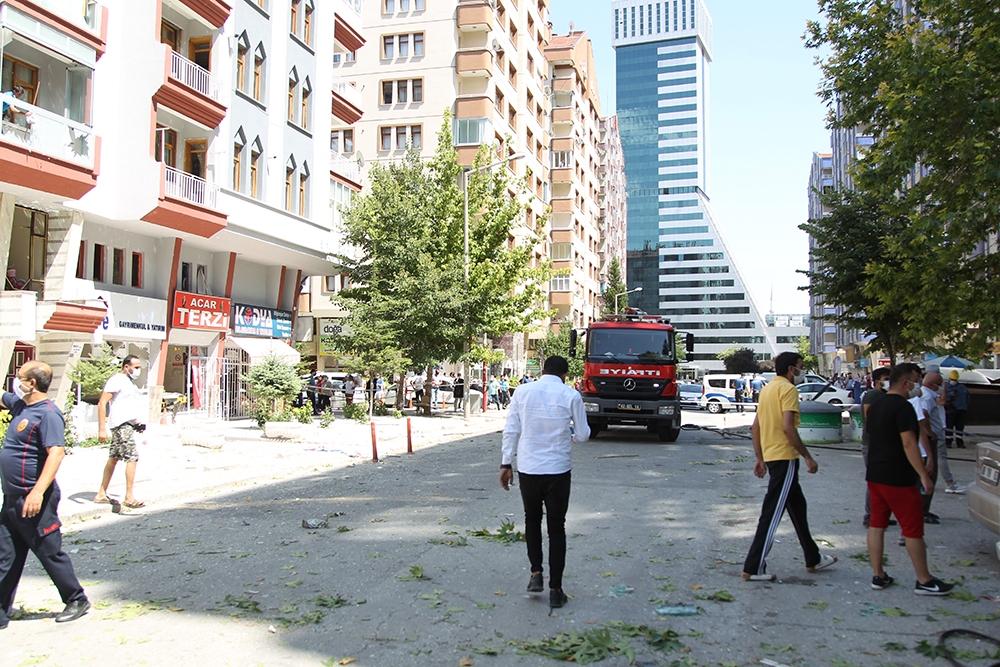 Tüp bomba gibi patladı, zarar büyük