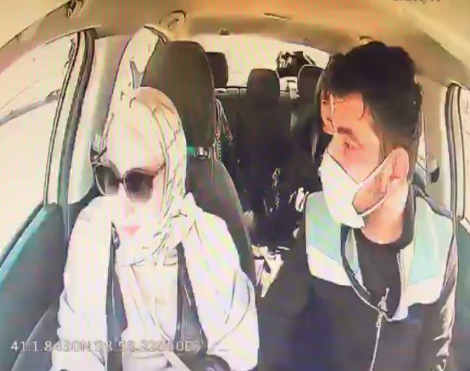 Turistlerden 4 bin dolar çalan ‘yankesici’ taksi şoförü kamerada