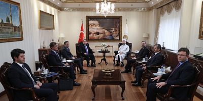 Türk Devletleri Teşkilatı Genel Sekreteri Amreyev’den Diyanet’e ziyaret