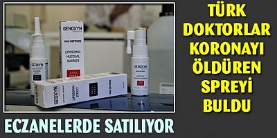 Türk doktorlar Koronavirüsü öldüren solisyonu buldu