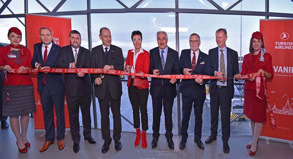 Türk Hava Yollarından Finlandiyada Yeni Uçuş Noktası