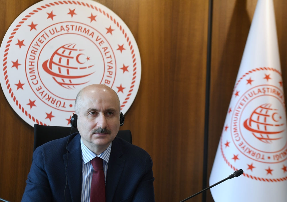 Türk Konseyi Ulaştırma Bakanları Toplantısı’na video konferans ile katıldı