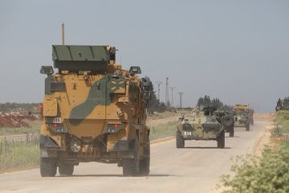 Türk Rus unsurlarından  13’ünci Birleşik Kara Devriyesi