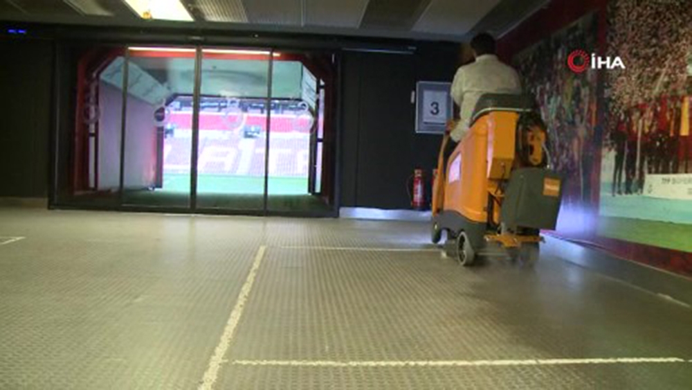 Türk Telekom Stadyumu’nda dezenfeksiyon çalışmaları tamamlandı