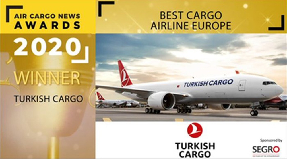 Turkish Cargo, Avrupa’nın en iyi hava kargo markası seçildi