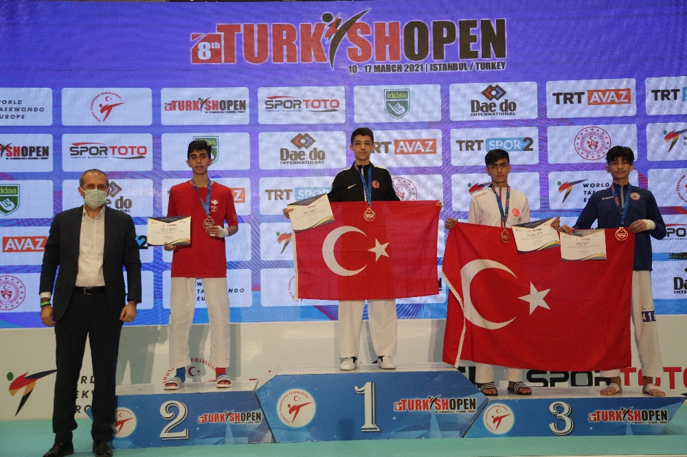 Turkish Open’da genç millilerden 23 madalya