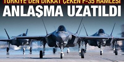 Türkiye, ABD'li lobi şirketiyle olan F-35 anlaşmasını uzattı