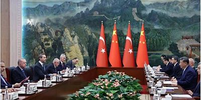 Türkiye-Çin zirvesinde dikkat çeken detay! 