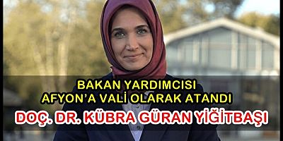Türkiye Cumhuriyeti'nin ilk başörtülü valisi Kübra Güran Yiğitbaşı