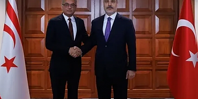 Türkiye'de Fidan ve Erhürman arasında diplomatik görüşme!