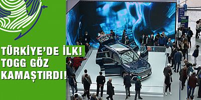 Türkiye'de ilk! TOGG göz kamaştırdı!