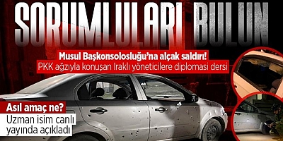 Türkiye'den Musul Başkonsolosluğu'na gerçekleştirilen alçak saldırıya çok sert tepki