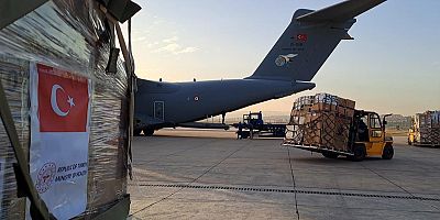 Türkiye, Gazze'ye 101 bin 271 ton insani yardım malzemesi ulaştırdı