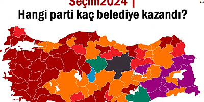 Türkiye genelinde hangi parti kaç belediye kazandı?