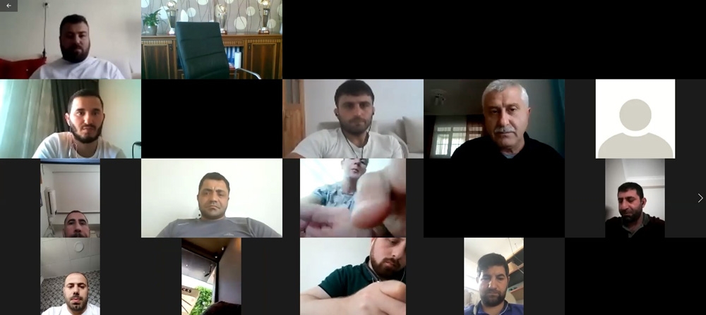 Türkiye Güreş Federasyonu’nun pandemi şartlarında online antrenörlük kursu başladı