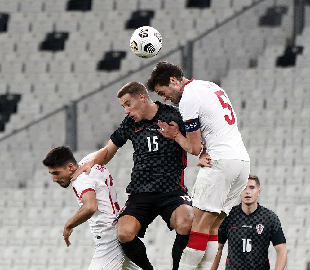 Türkiye hazırlık maçında Hırvatistan ile 3-3 berabere kaldı