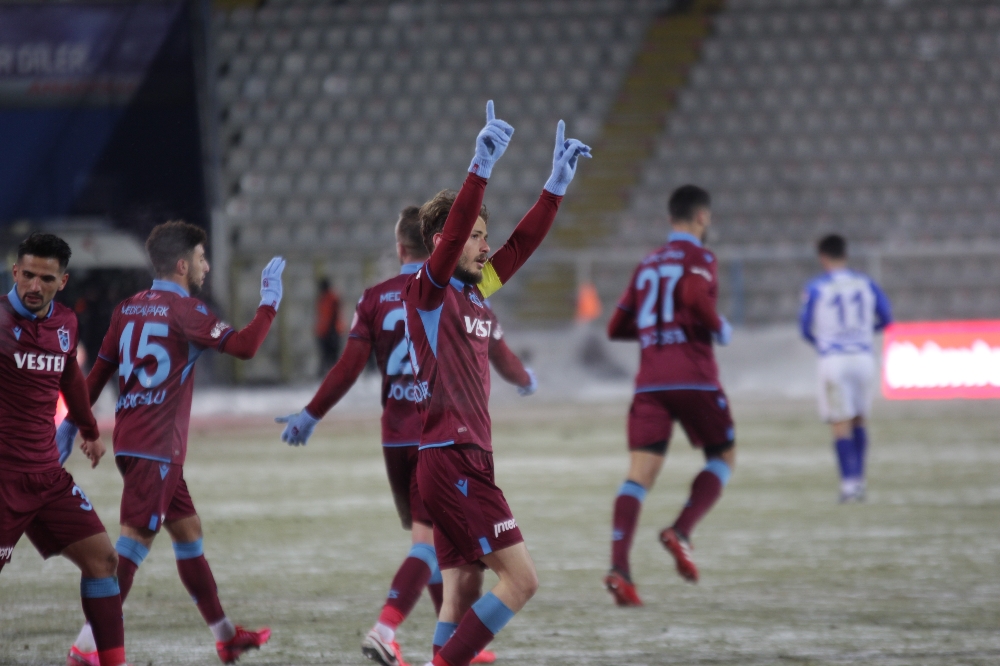 Türkiye Kupası: BB Erzurumspor: 1 - Trabzonspor: 4 (Maç Sonucu)