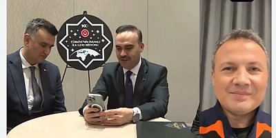  Türkiye'nin ilk astronotu Alper ​Gezeravcı'dan Türk milletine mesaj..