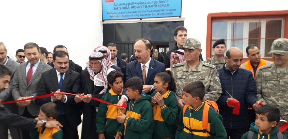 Türkiye Tarafından Onarılan Okulda Ders Başı Yapıldı