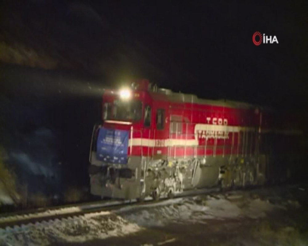 Türkiye’den Çin’e gidecek ihracat treni, Bakü Deniz Limanı’nda