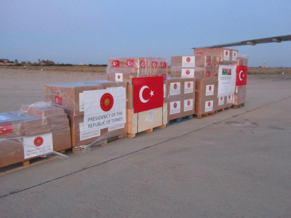Türkiye’den Libya’ya yardım