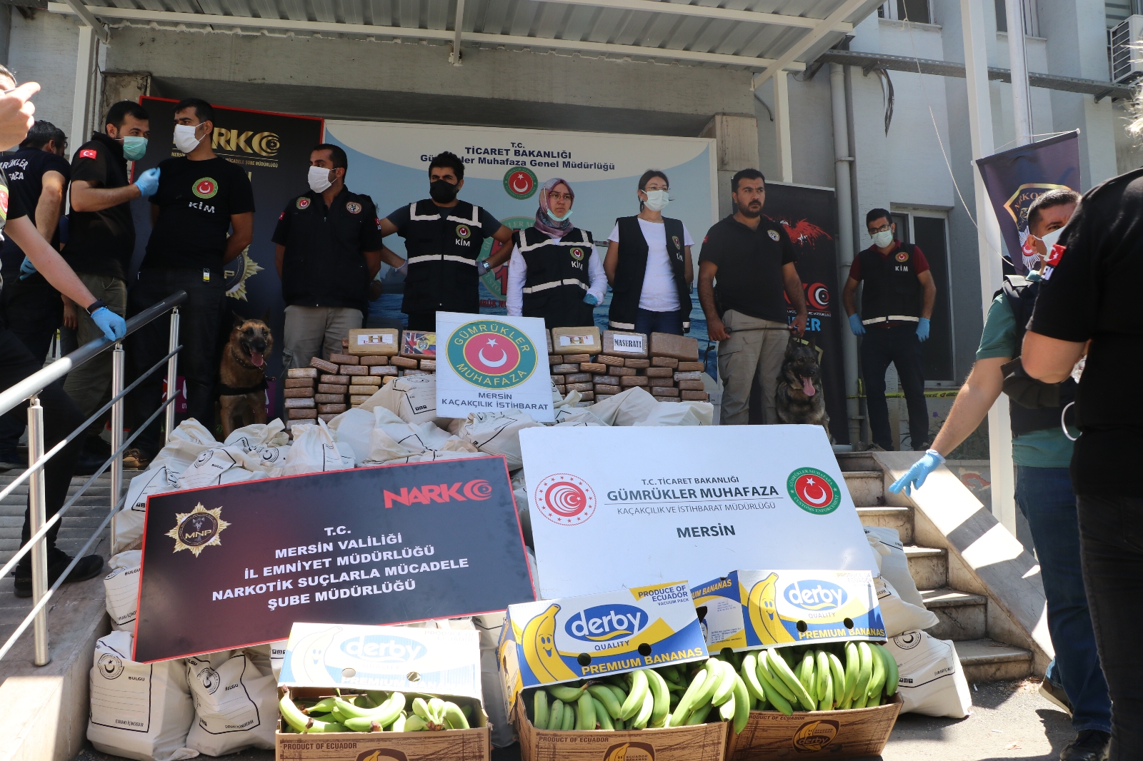 Türkiye’nin en büyük kokain operasyonu Mersin’de gerçekleştirildi