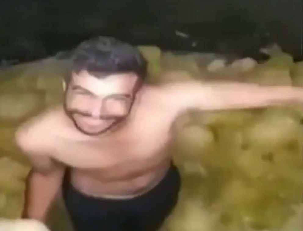 Turşu tesisindeki skandal görüntüye 1 gözaltı