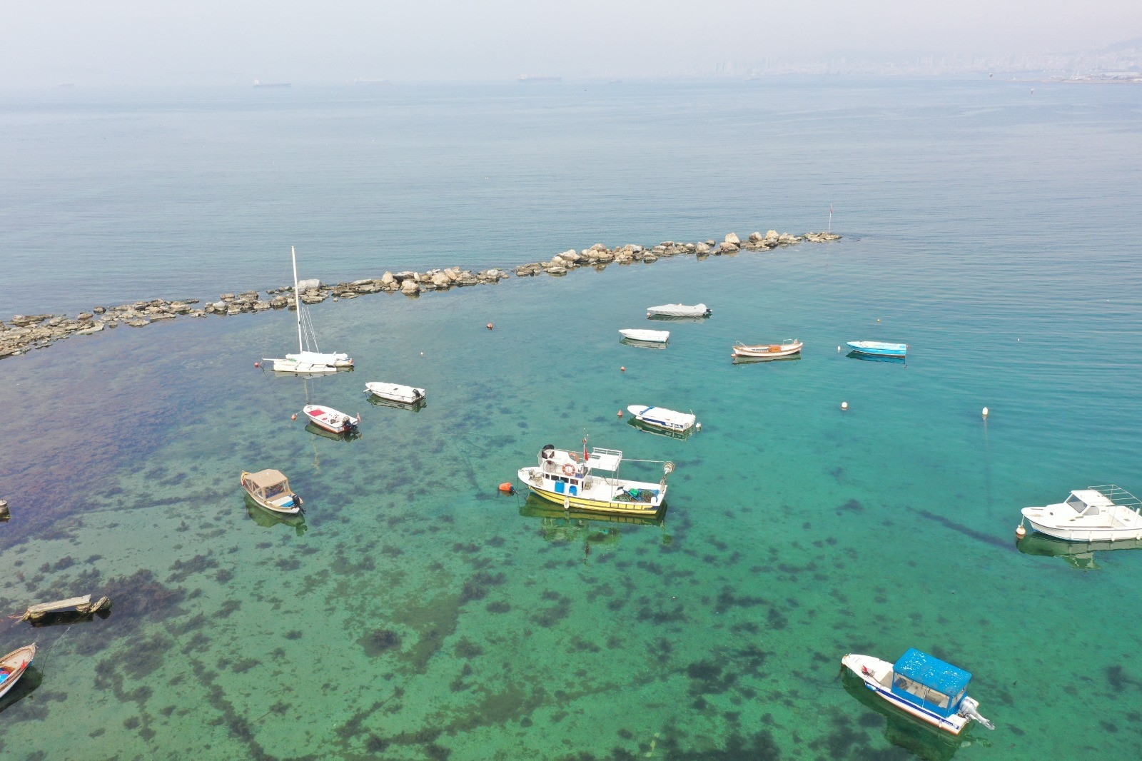Tuzla’da 2 bin yıllık tarih, sular çekilince ortaya çıktı