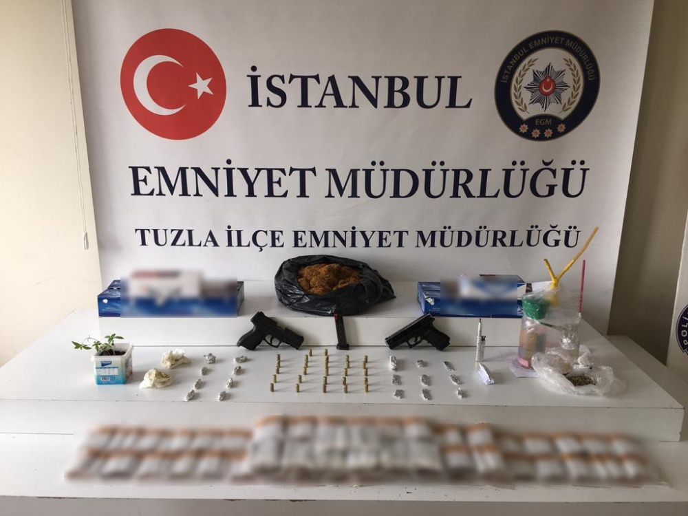 Tuzla’da 32 adrese hava destekli ve koordineli polis operasyonu