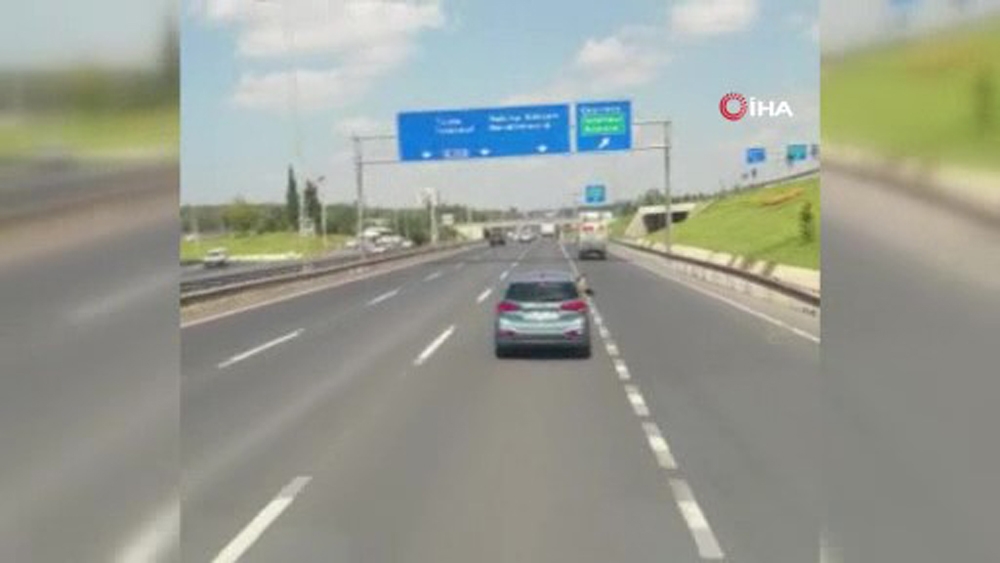 Tuzla’da dakikalarca süren tehlikeli yolculuk kamerada
