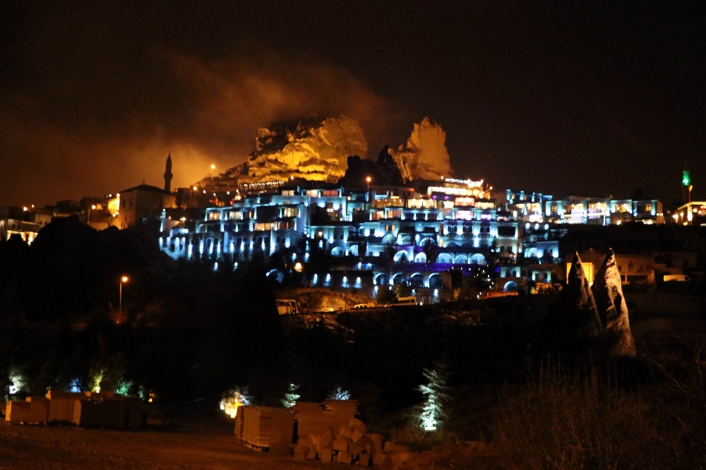 Uçhisar Kalesinden Kartpostallık Görüntü