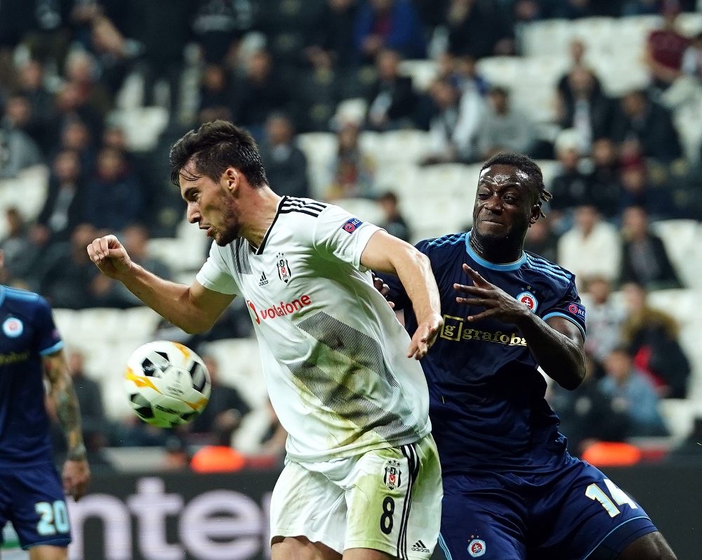 Uefa Avrupa Ligi: Beşiktaş: 2 - Slovan Bratislava: 1 (Maç Sonucu)