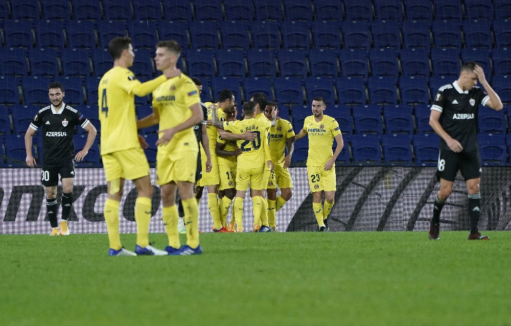 UEFA Avrupa Ligi: Karabağ : 1 - Villarreal: 3