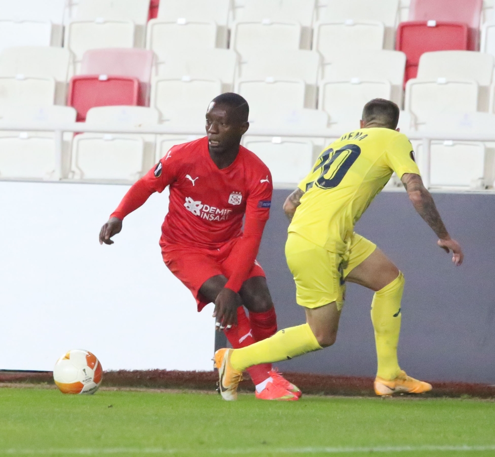 UEFA Avrupa Ligi: Sivasspor: 0 - Villarreal: 0 (İlk yarı)