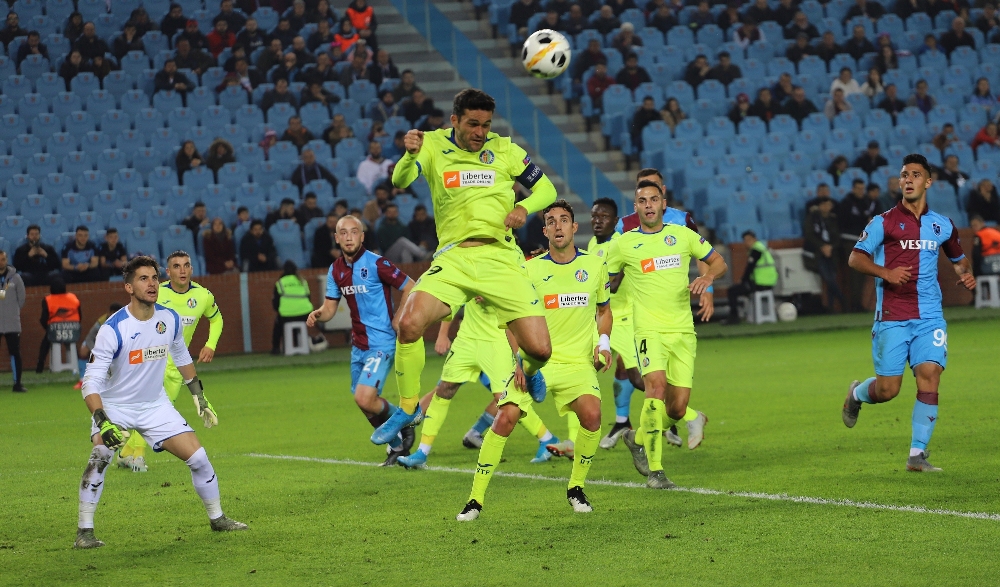Uefa Avrupa Ligi: Trabzonspor: 0 - Getafe: 1 (Maç Sonucu)
