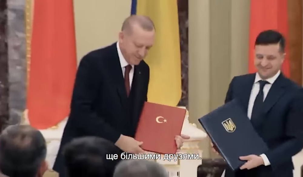 Ukrayna Devlet Başkanı Zelenskiy yeni yıl mesajında Cumhurbaşkanı Erdoğan’a yer verdi