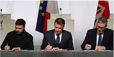 Ukrayna, İngiltere ve Fransa imzaları attı! 