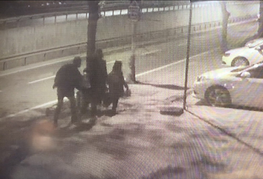Ukraynalı aileye taciz şoku kamerada