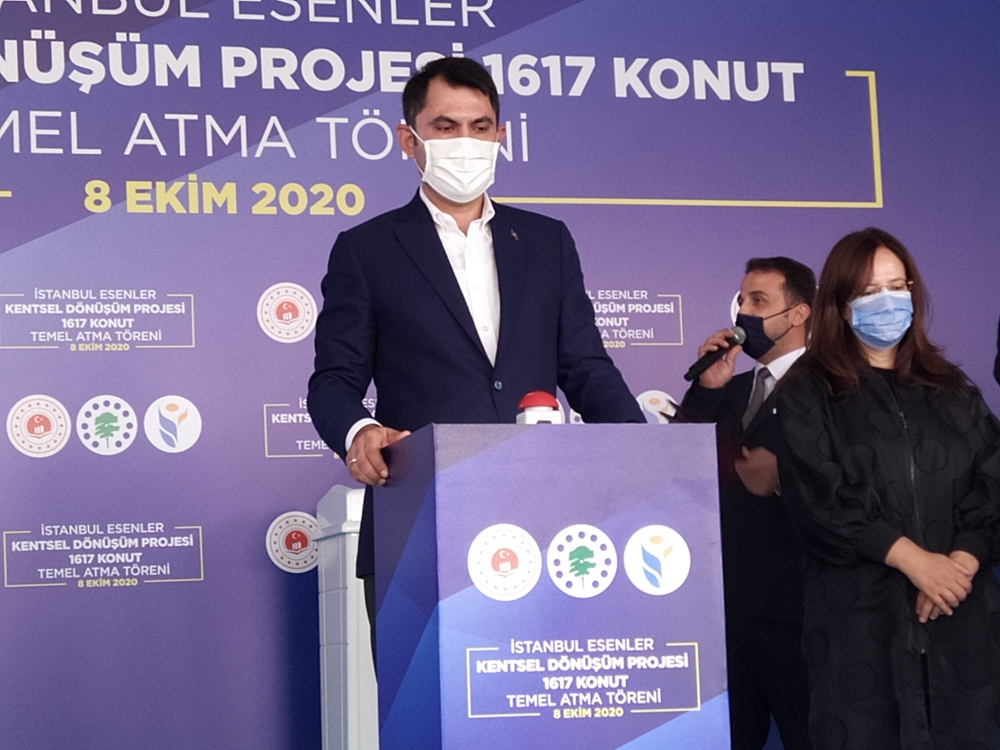 “Ülkemizde dönüştürmemiz gereken 1.5 milyon konutumuz var