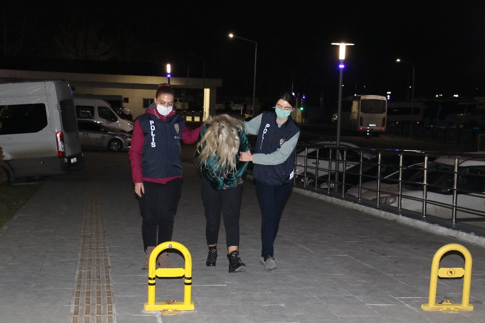 Ümitcan Uygun ile görüntüleri ortaya çıkan kadın adliyeye sevk edildi