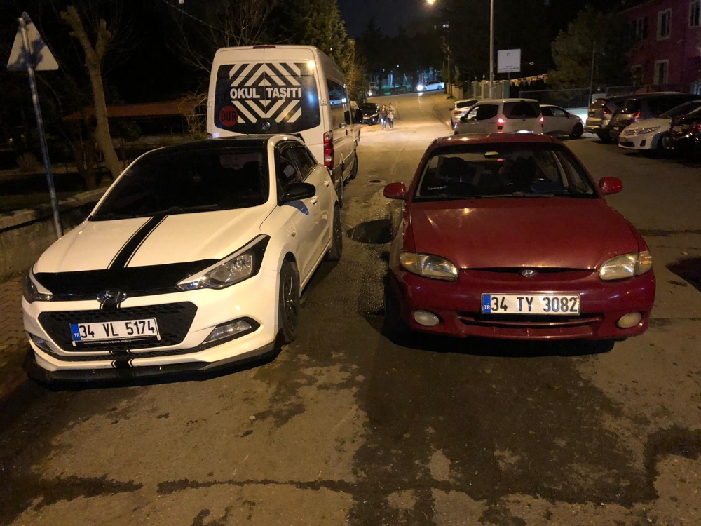 Ümraniye’de asker eğlencesi için yol kapatan magandalara ceza yağdı