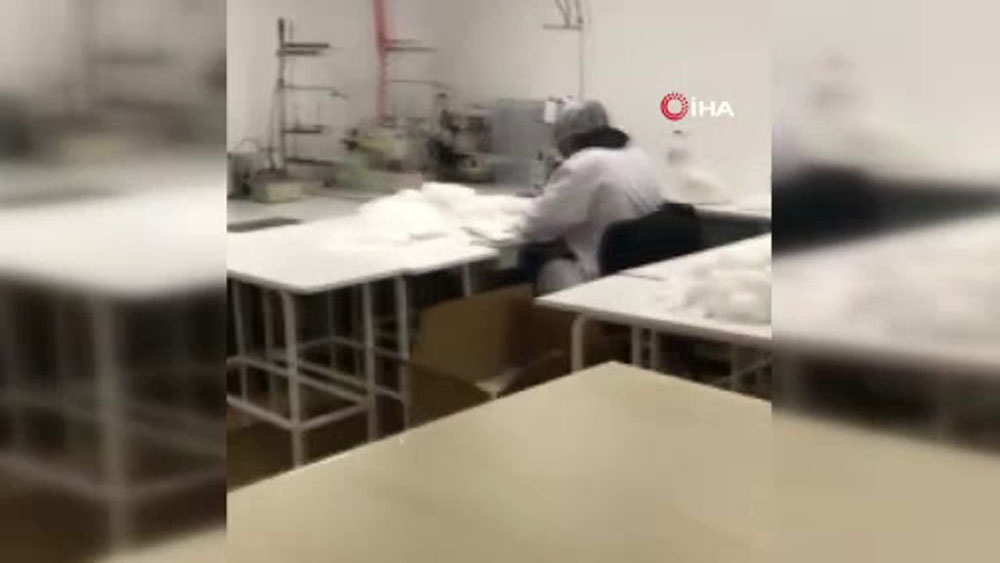 Ümraniye’de kaçak maske operasyonu