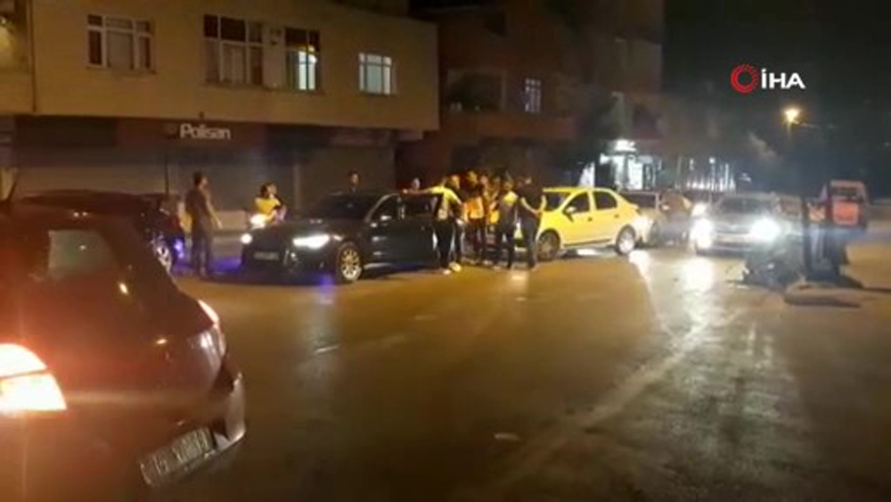 Ümraniye’de maskesiz sosyal mesafesiz asker uğurlama eğlencesi